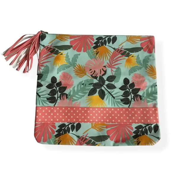 NEW Matilda Jane Let's Swim Tropical Pouch XL - Picture 1 of 6